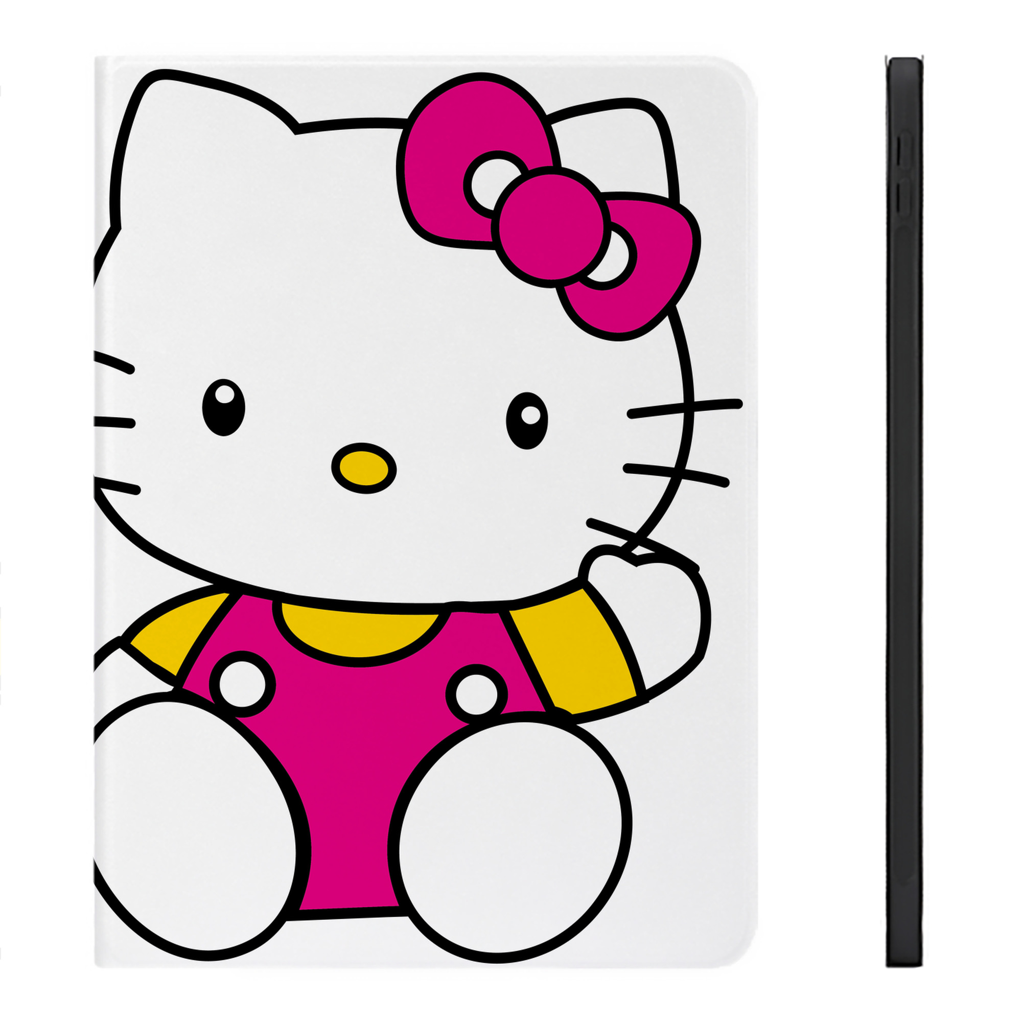 （画像用） Hello Kitty ハローキティ IPadケース ペンホルダー付き ブックスタイルデザイン